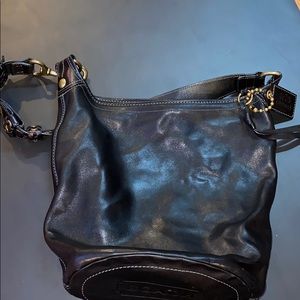 Black coach bag
